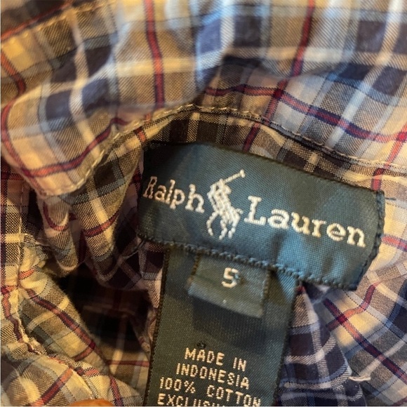 Ralph Lauren Kids 5 Long Sleeve Button
Down Shirt - Picture 3 of 5